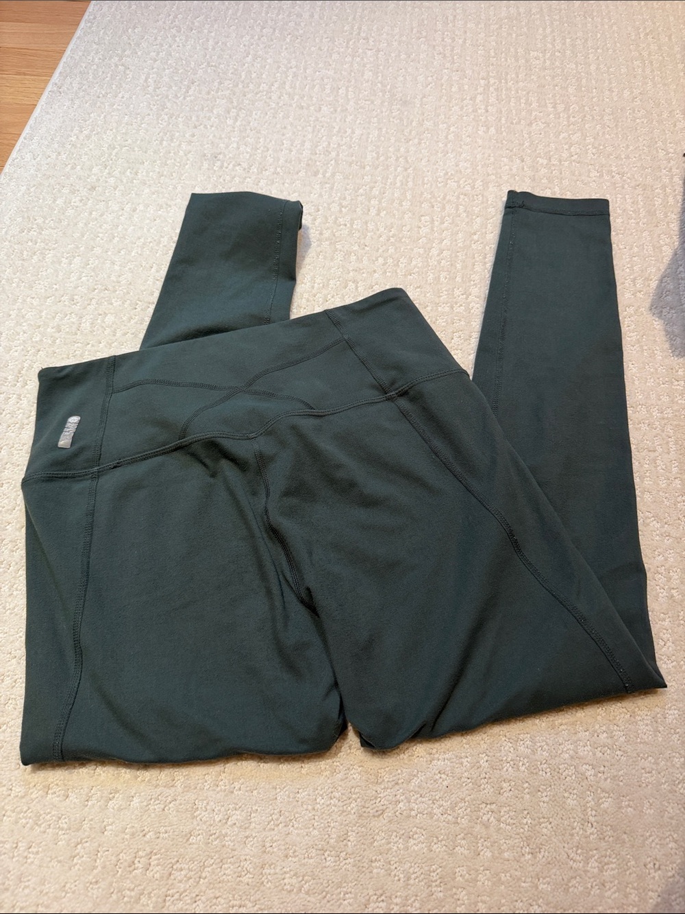 Zella Dark Green Women's High-Rise Leggings